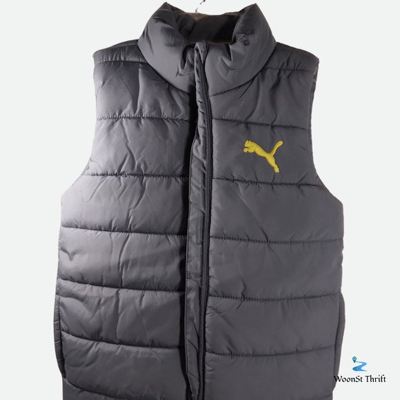 Puma Other - Puma Kids Puffer Vest Unisex Gray
